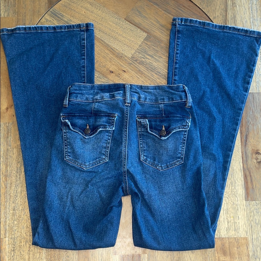 Blue Flare Jeans